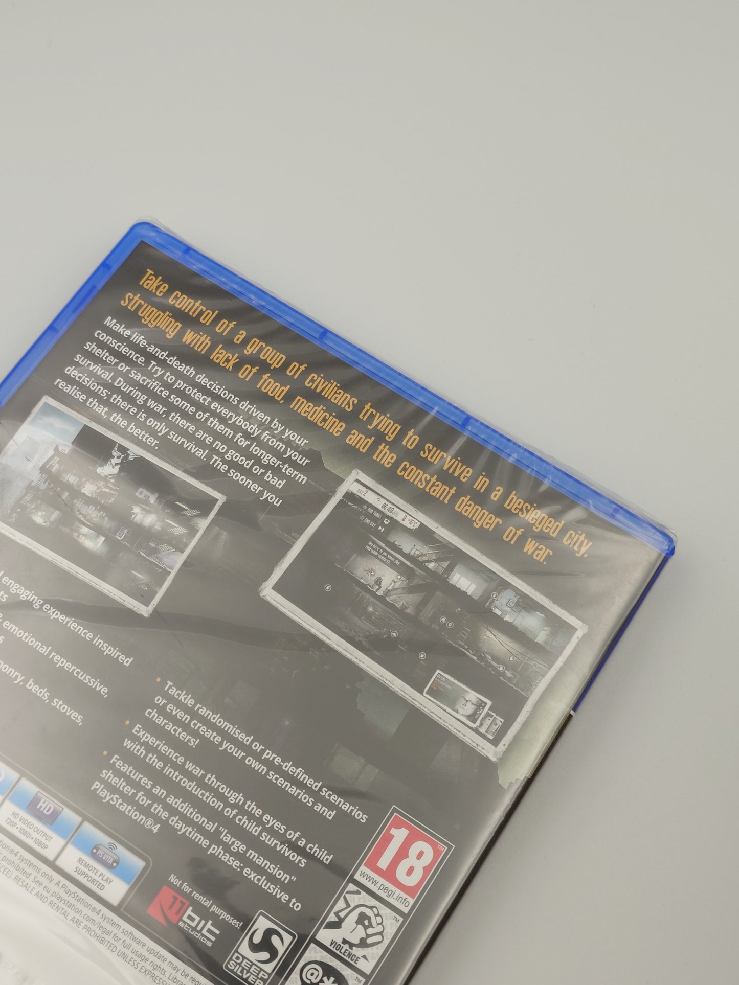 This War of Mine: The Little Ones (PS4, UK PAL) – Factory Sealed