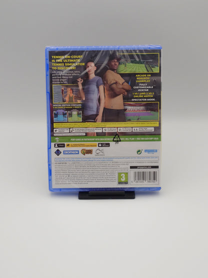 Tennis: On-Court (PS5, UK PAL) – Factory Sealed