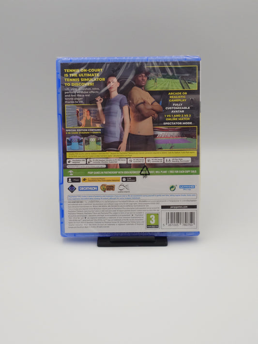Tennis: On-Court (PS5, UK PAL) – Factory Sealed