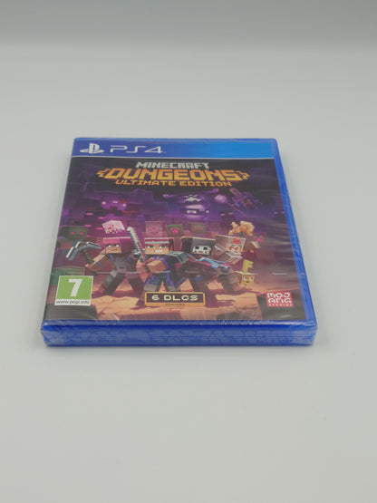 Minecraft Dungeons - Ultimate Edition (PS4, UK PAL) - Factory Sealed