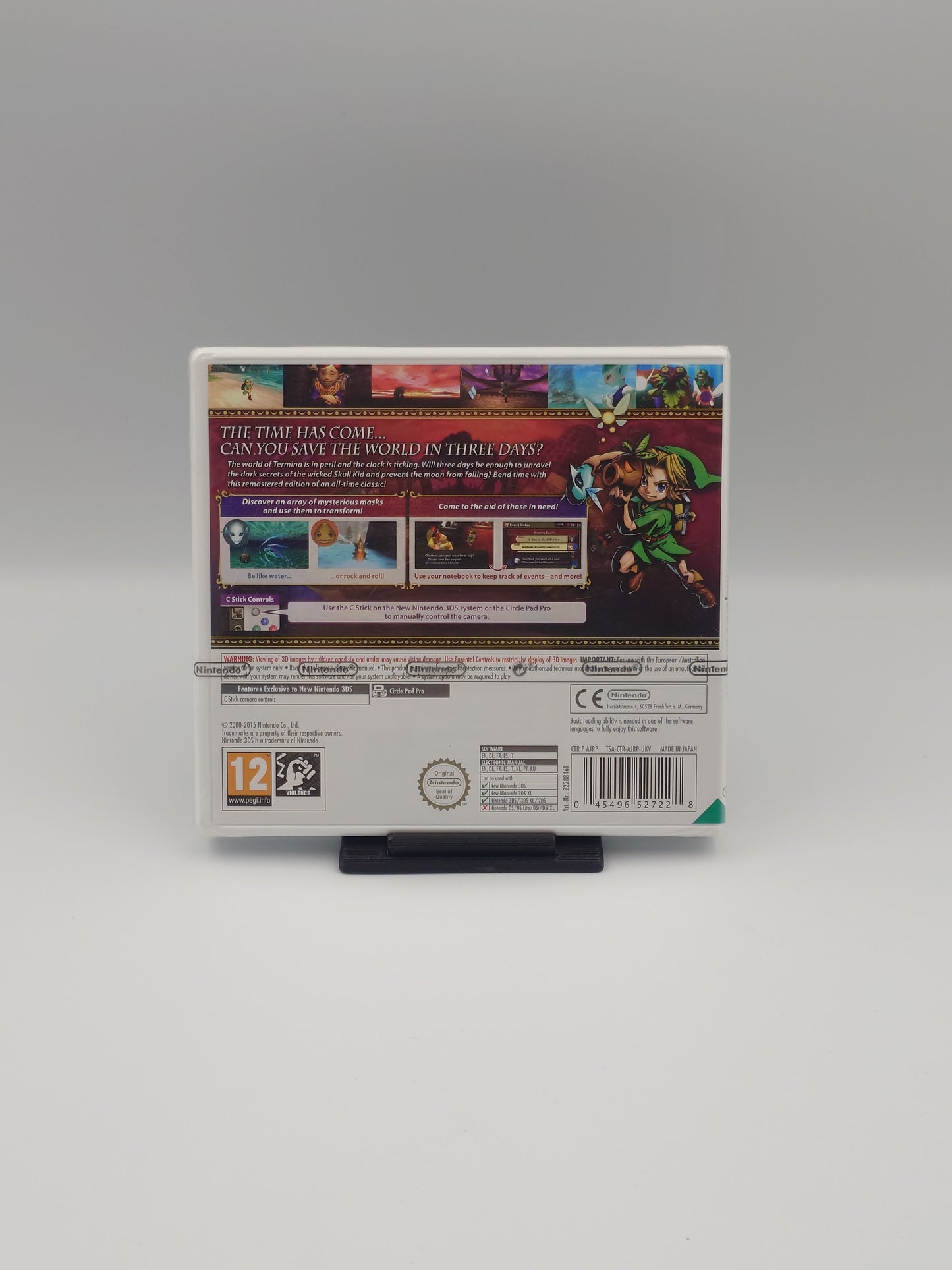 The Legend of Zelda: Majora's Mask 3D (Nintendo 3DS, UKV) - Factory Sealed