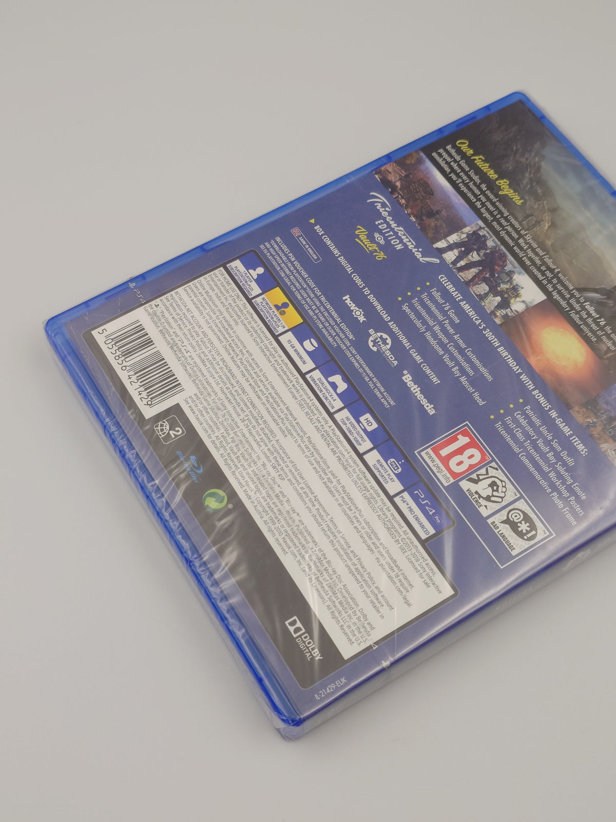 Fallout 76 - Tricentennial Edition (PS4, UK PAL) - Factory Sealed