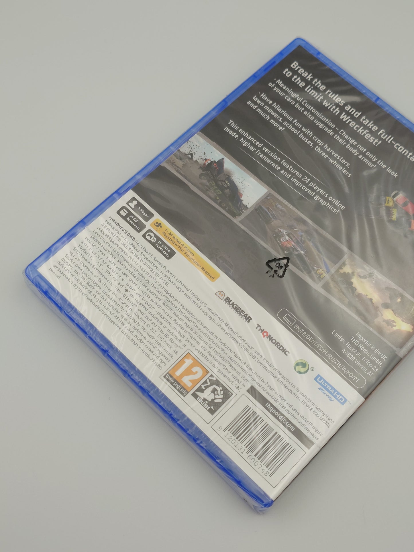 Wreckfest (PS5, UK PAL) – Factory Sealed