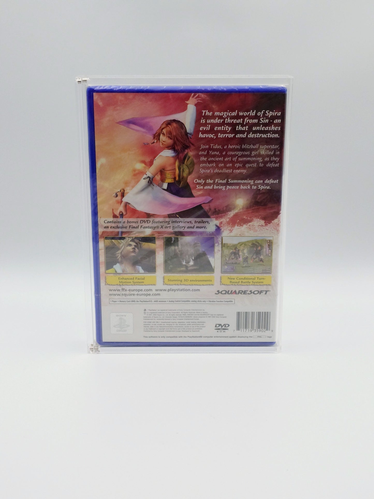 Acrylic Display Case for PlayStation 2 Games – PS2