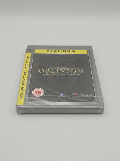 The Elder Scrolls IV: Oblivion – Game of the Year Edition (PS3 Platinum, UK PAL) – Factory Sealed