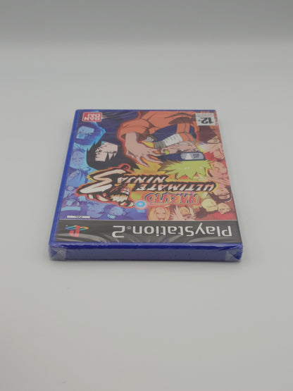 Naruto: Ultimate Ninja 3 (PS2, UK PAL) – Factory Sealed