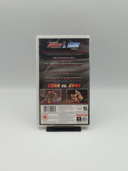 The Best of RAW & SmackDown - Volume 3: Cena vs. Edge (PSP UMD Video, PAL) - Factory Sealed