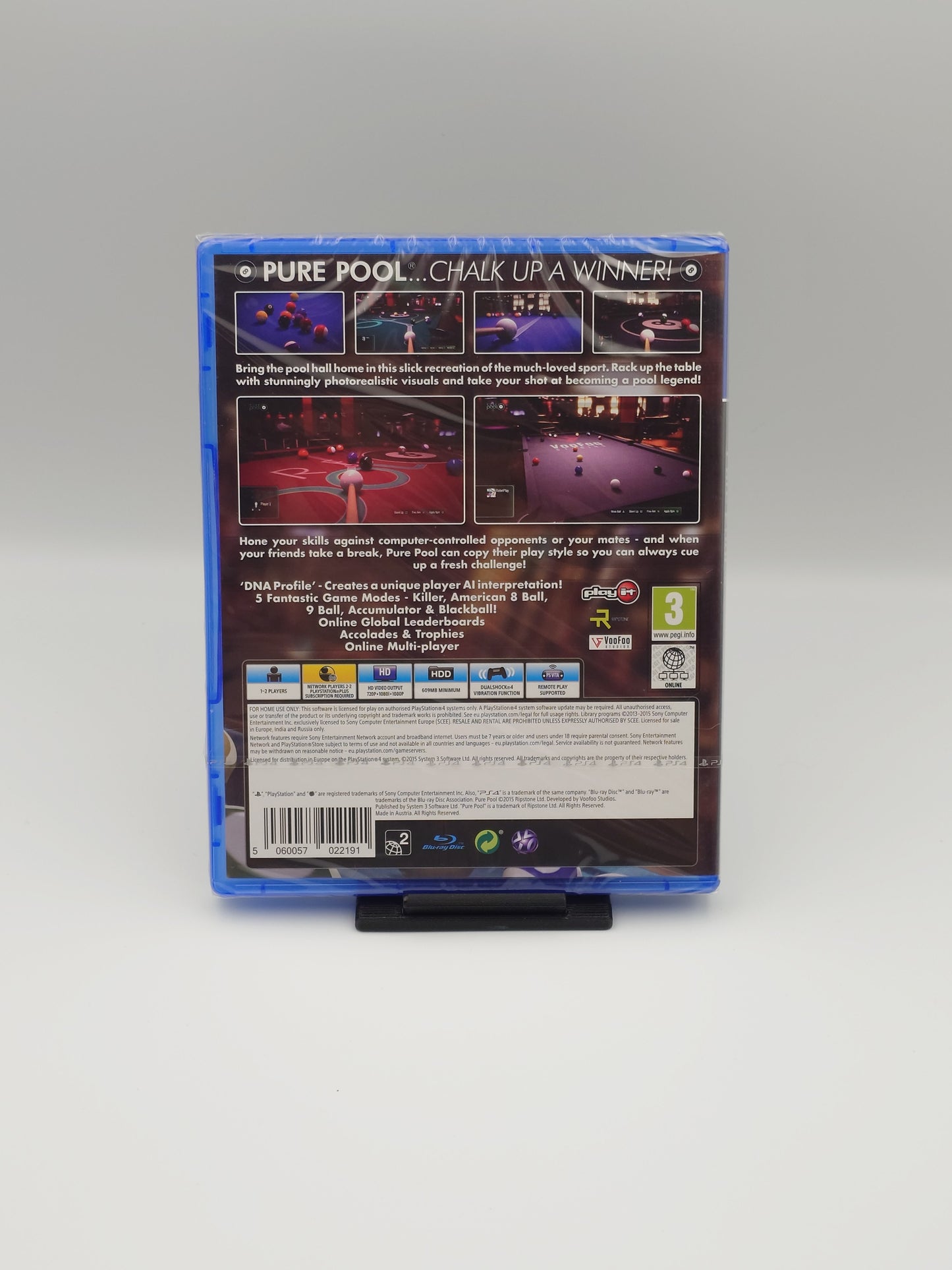 Pure Pool (PS4, UK PAL) – Factory Sealed
