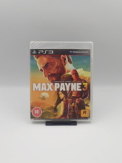 Max Payne 3 (PS3, UK PAL) - Factory Sealed
