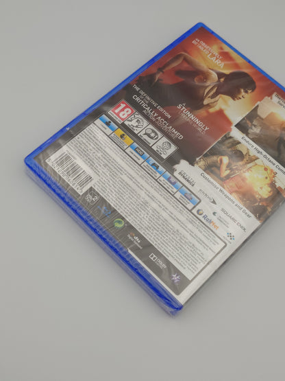 Tomb Raider – Definitive Edition (PS4, UK PAL) – Factory Sealed