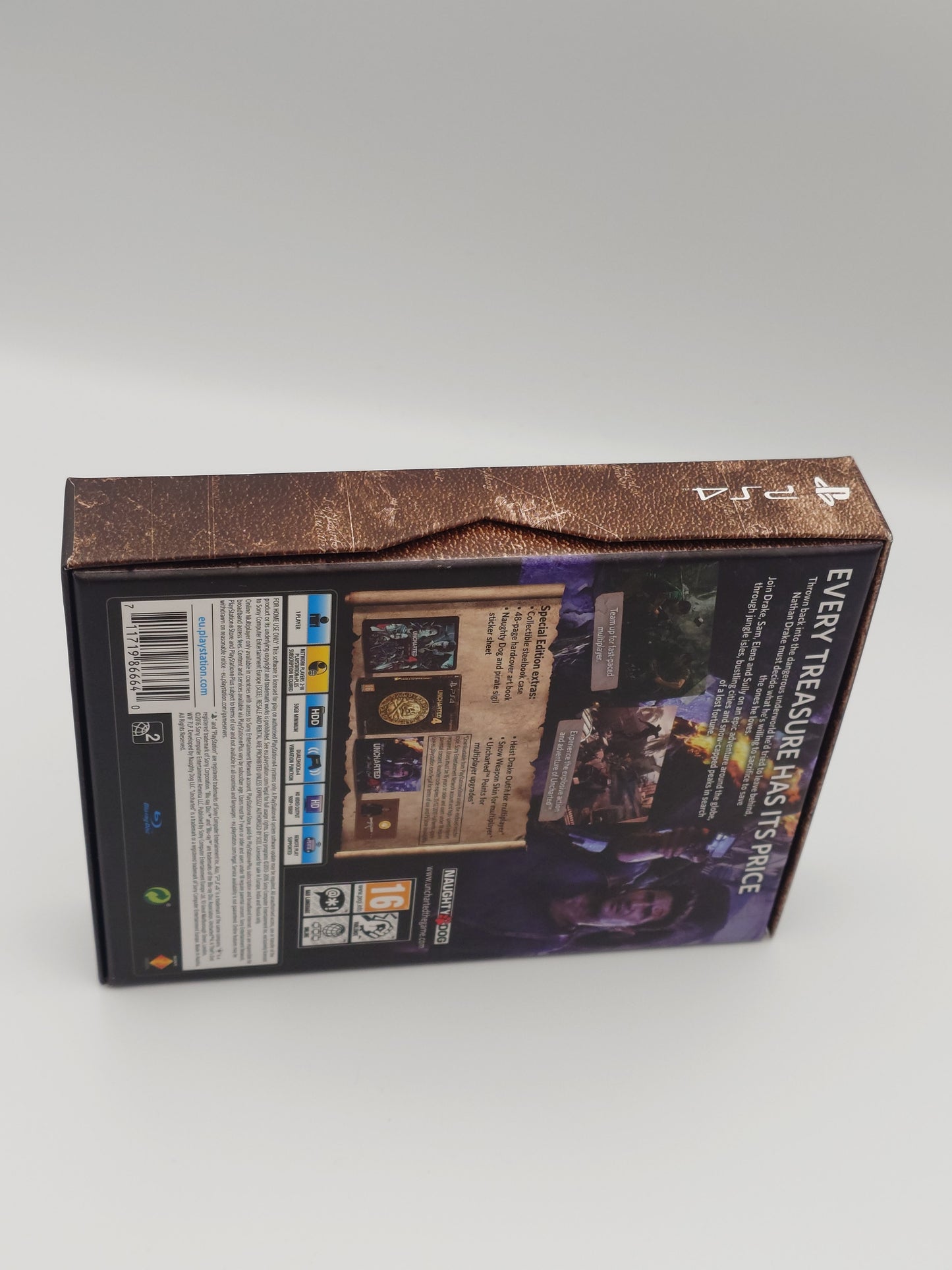 Uncharted 4: A Thief’s End – Special Edition (PS4, UK PAL) – Factory Sealed Steelbook