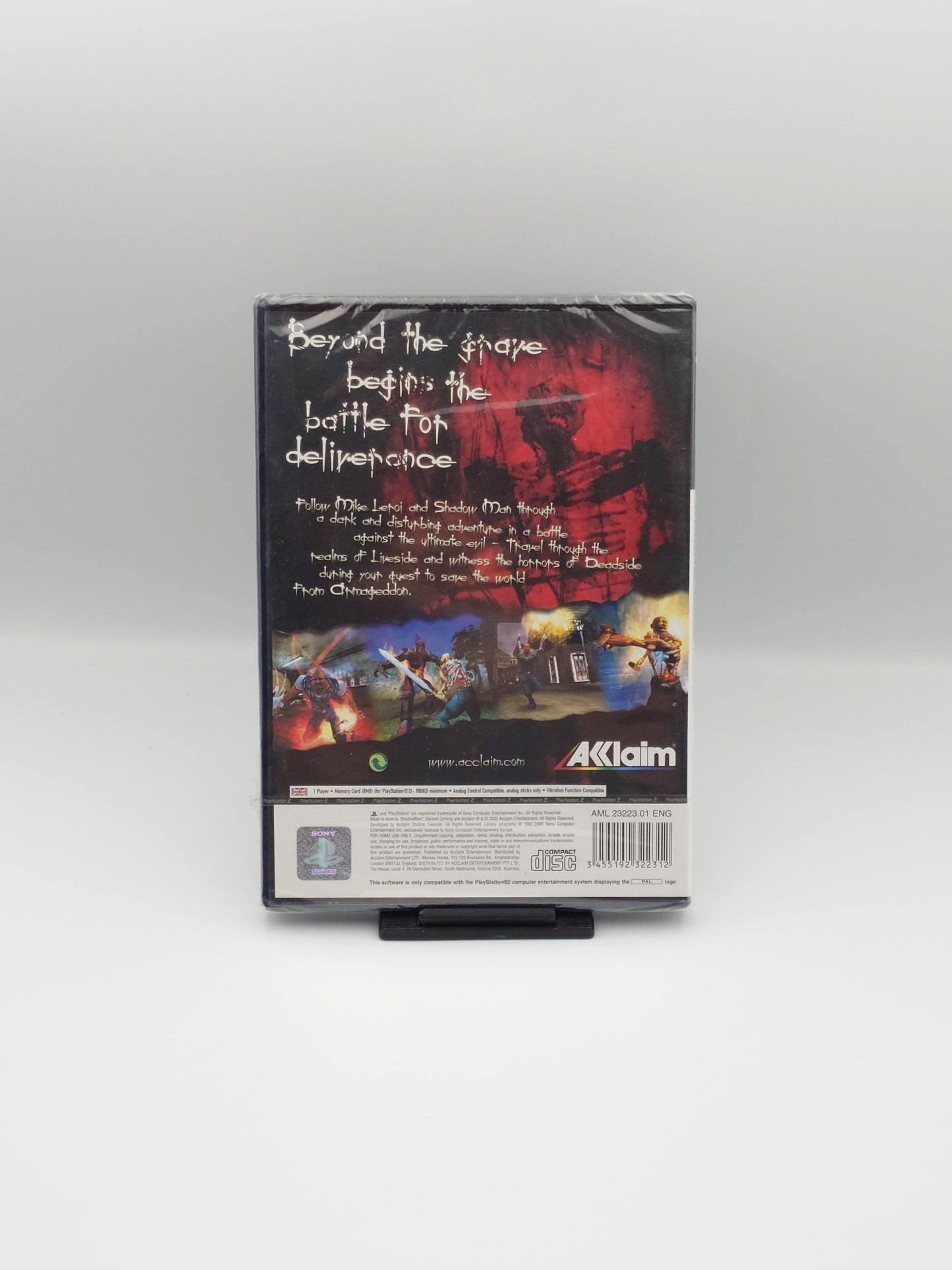 Shadow Man: 2econd Coming (PS2, UK PAL) – Factory Sealed