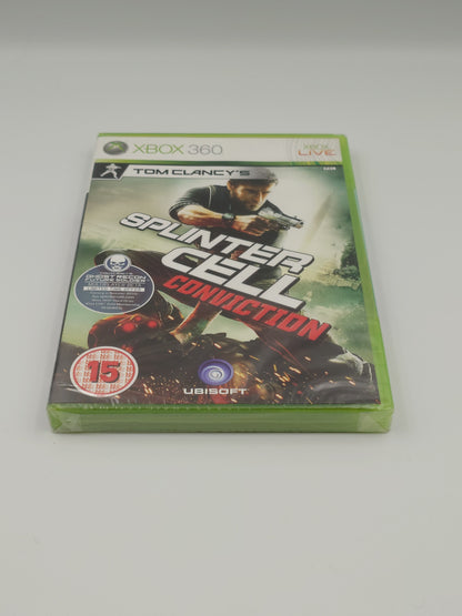 Tom Clancy's Splinter Cell: Conviction (Xbox 360, PAL) - Factory Sealed