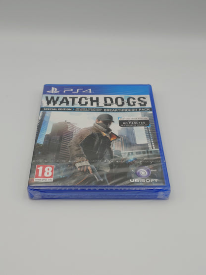 Watch Dogs – Special Edition (PS4, UK PAL) – Factory Sealed