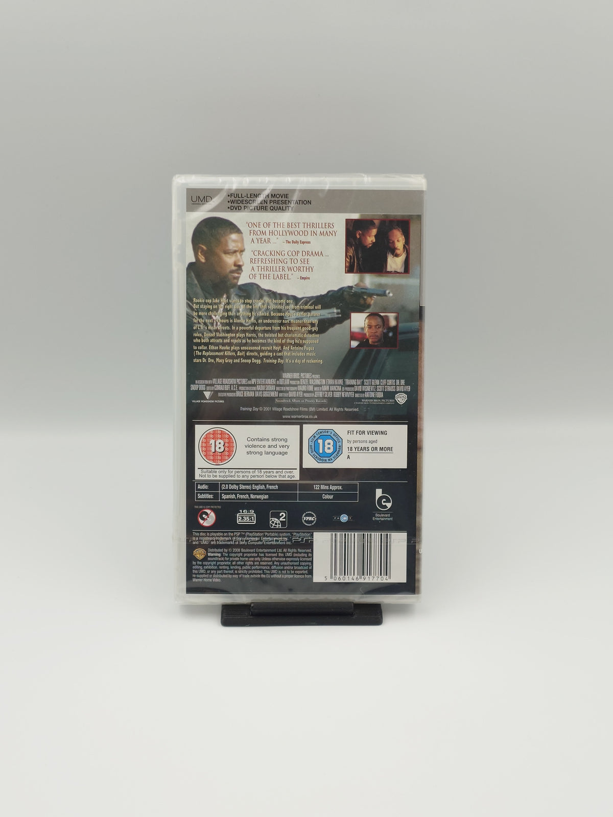Training Day (PSP UMD Video, UK PAL) - Factory Sealed