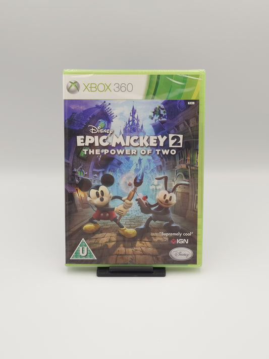 Epic Mickey 2: The Power of Two (Xbox 360, PAL) – Factory Sealed