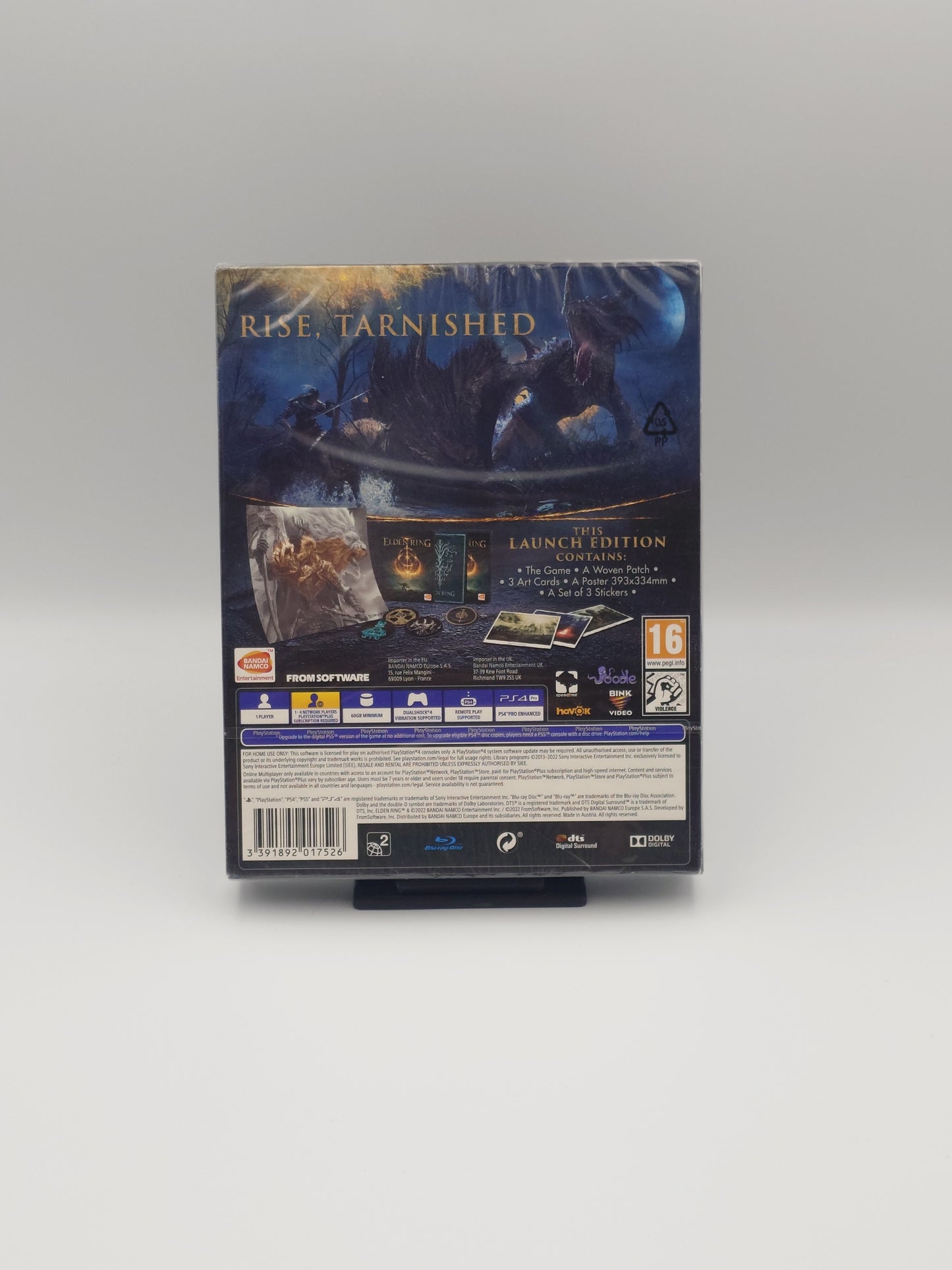 Elden Ring – Launch Edition (PS4, UK PAL) – Factory Sealed