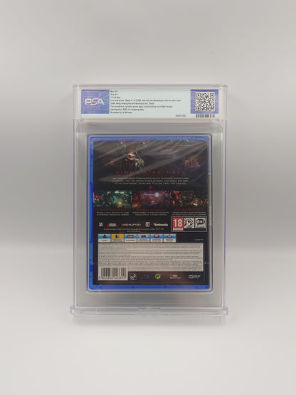 DOOM (PS4, UK PAL, Factory Sealed) - PSA Graded 9.8 A++