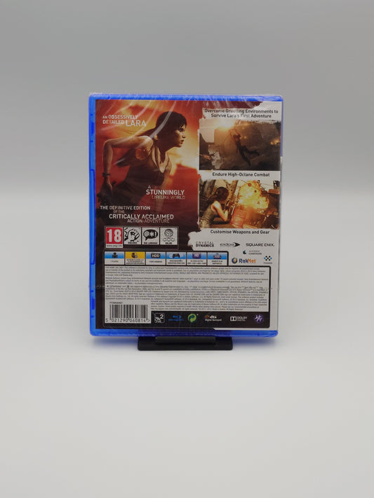 Tomb Raider – Definitive Edition (PS4, UK PAL) – Factory Sealed