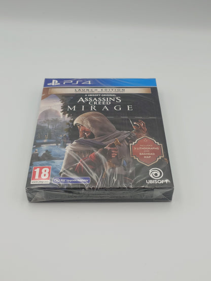 Assassin's Creed Mirage – Launch Edition (PS4, UK PAL) – Factory Sealed