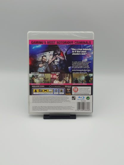 Kane and Lynch 2: Dog Days (PS3, UK PAL) – Factory Sealed