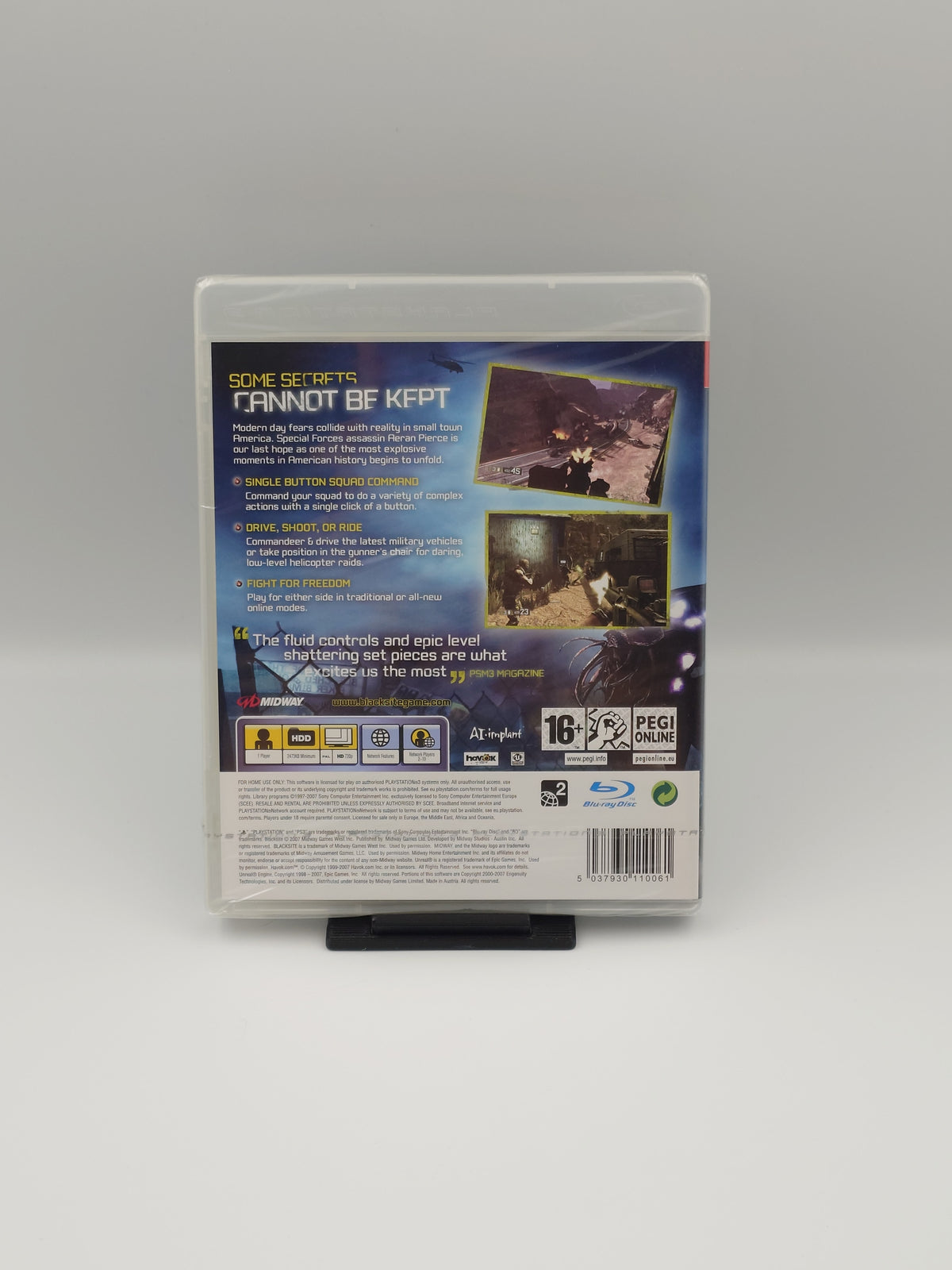 BlackSite (PS3, UK PAL) - Factory Sealed