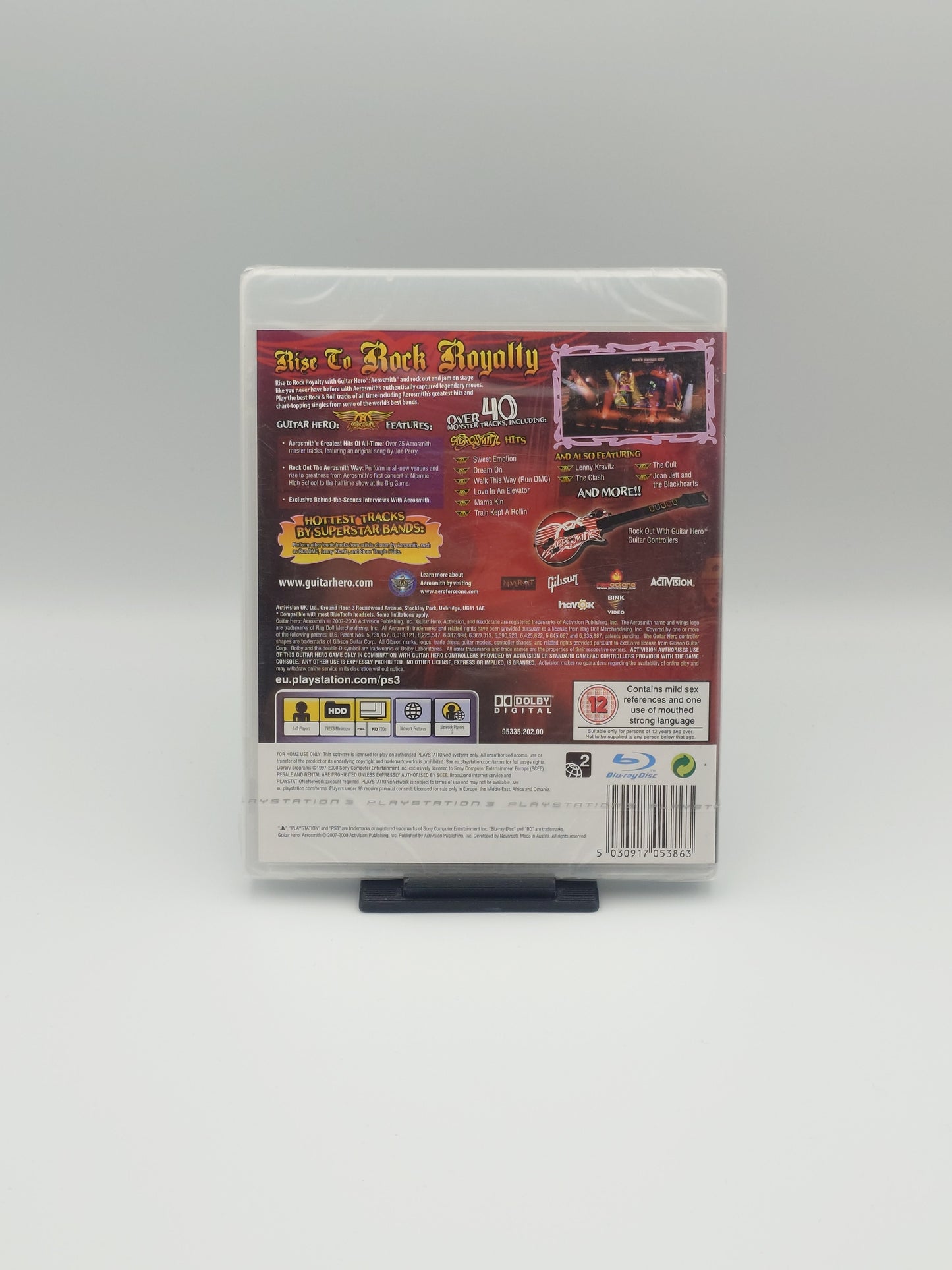 Guitar Hero: Aerosmith (PS3, UK PAL) – Factory Sealed