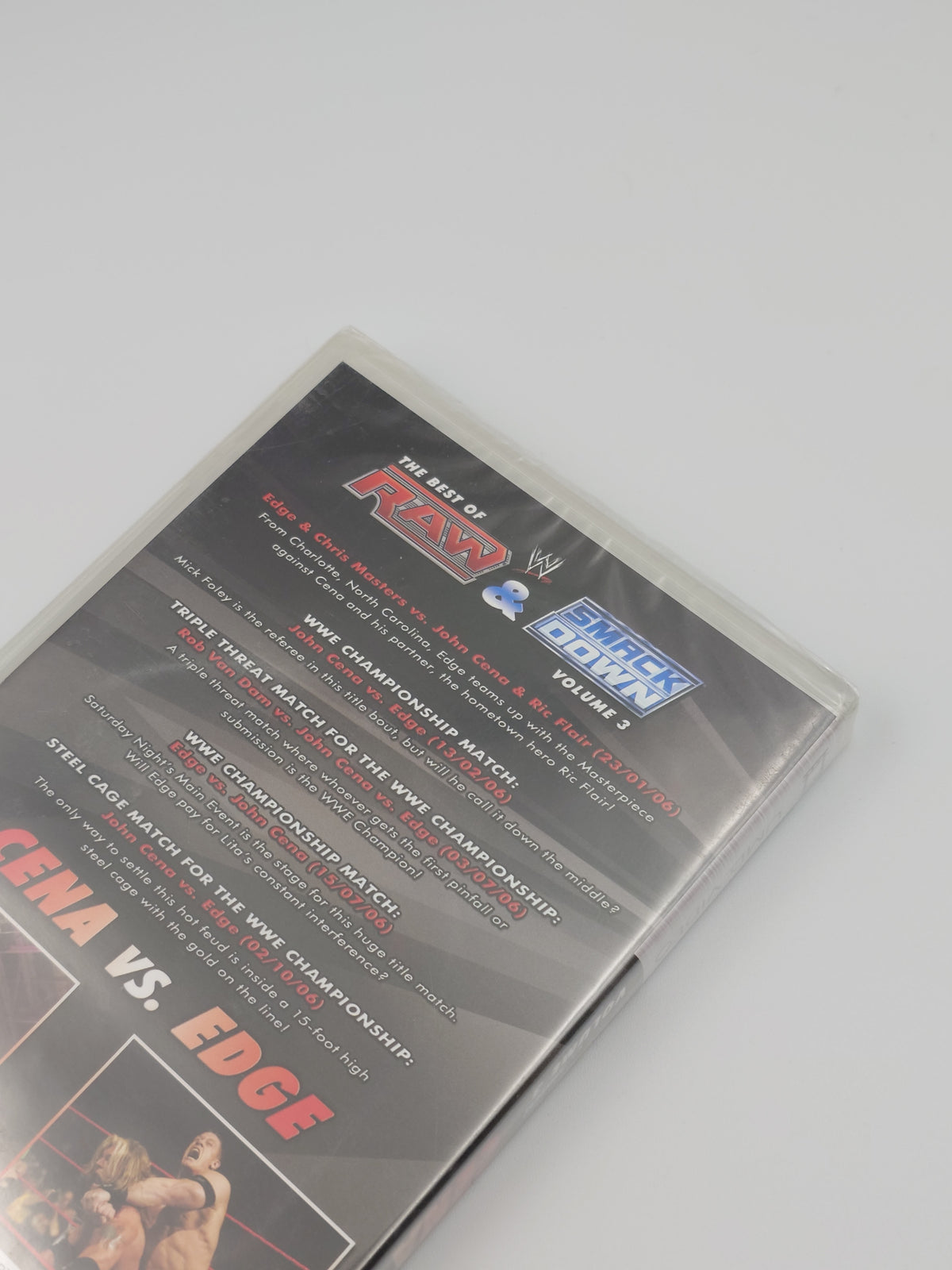 The Best of RAW & SmackDown - Volume 3: Cena vs. Edge (PSP UMD Video, PAL) - Factory Sealed