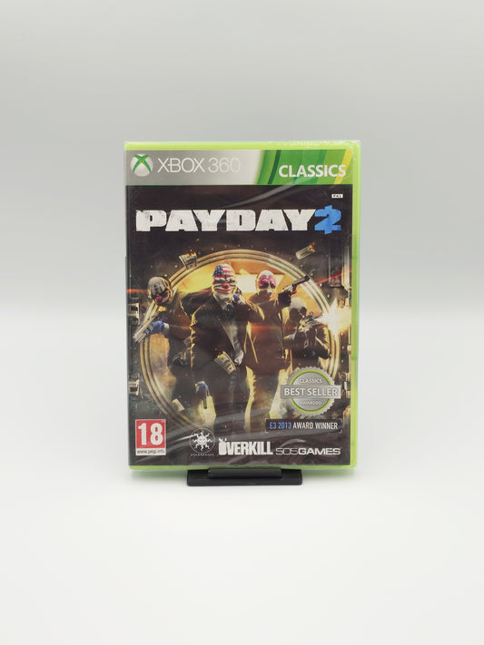 Payday 2 (Xbox 360, PAL) – Factory Sealed