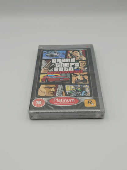 Grand Theft Auto: Liberty City Stories (PSP Platinum, UK PAL) – Factory Sealed