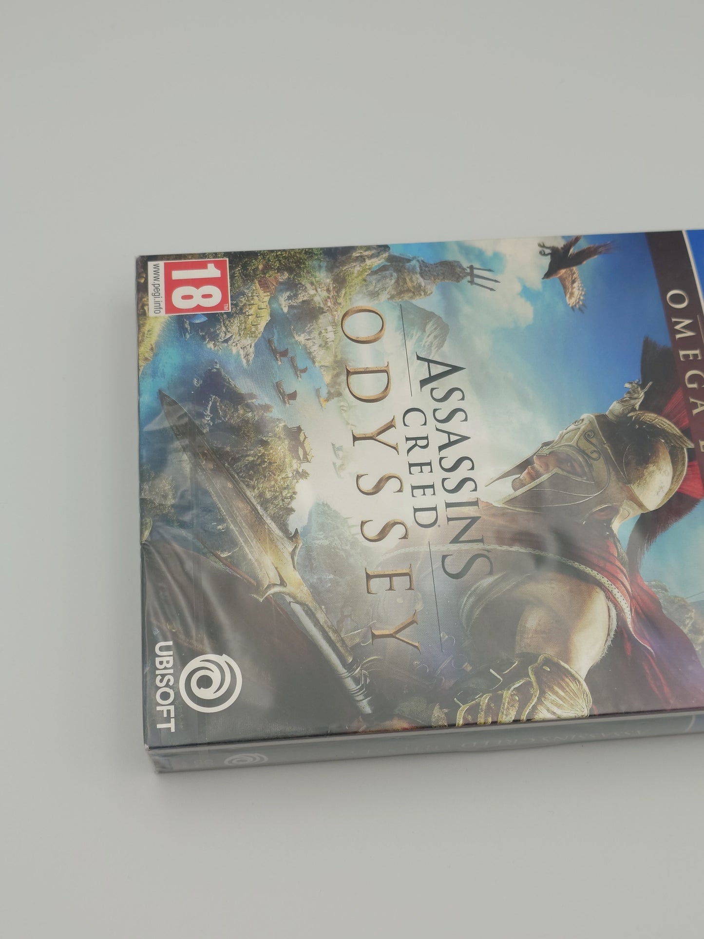 Assassin's Creed Odyssey – Omega Edition with Custom Acrylic Display Case (PS4, UK PAL) – Factory Sealed
