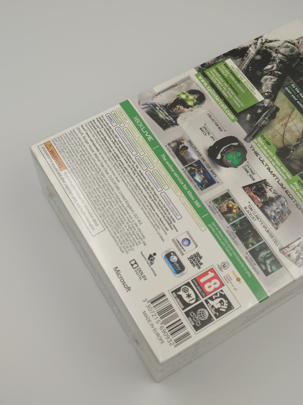 Tom Clancy's Splinter Cell: Blacklist - The Ultimatum Edition (Xbox 360, PAL) - Factory Sealed