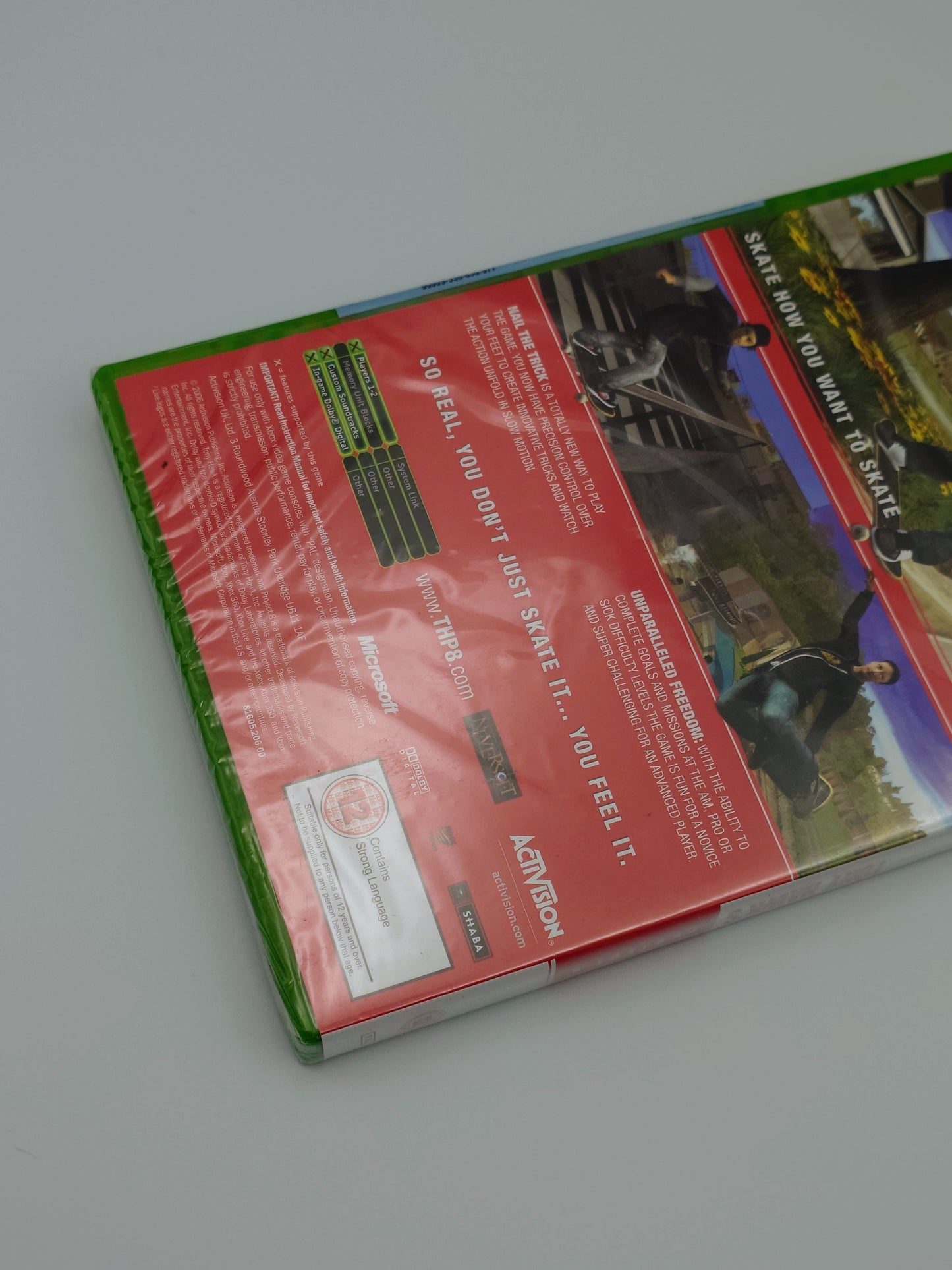 Tony Hawk's Project 8 (Xbox, PAL) – Factory Sealed
