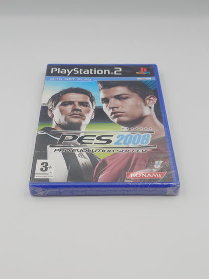 Pro Evolution Soccer 2008 (PS2, UK PAL) - Factory Sealed