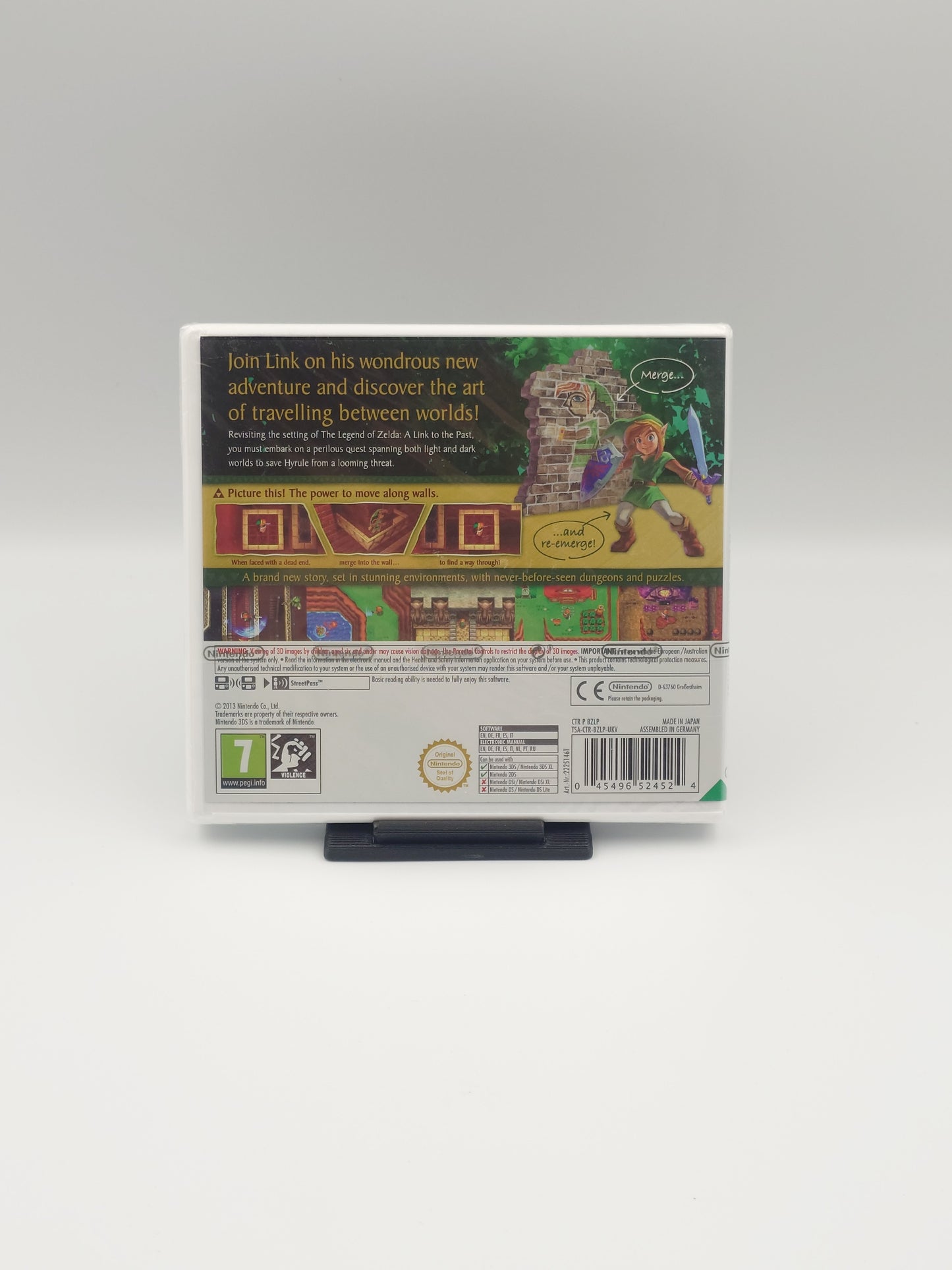 The Legend of Zelda: A Link Between Worlds (Nintendo 3DS, UKV) - Factory Sealed