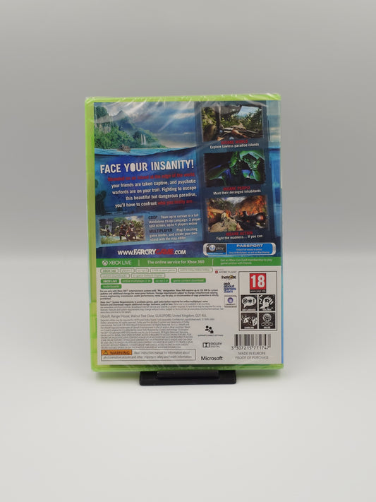 Far Cry 3 (Xbox 360 Classics, PAL) - Factory Sealed