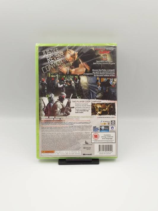 Tom Clancy's Splinter Cell: Conviction (Xbox 360, PAL) - Factory Sealed