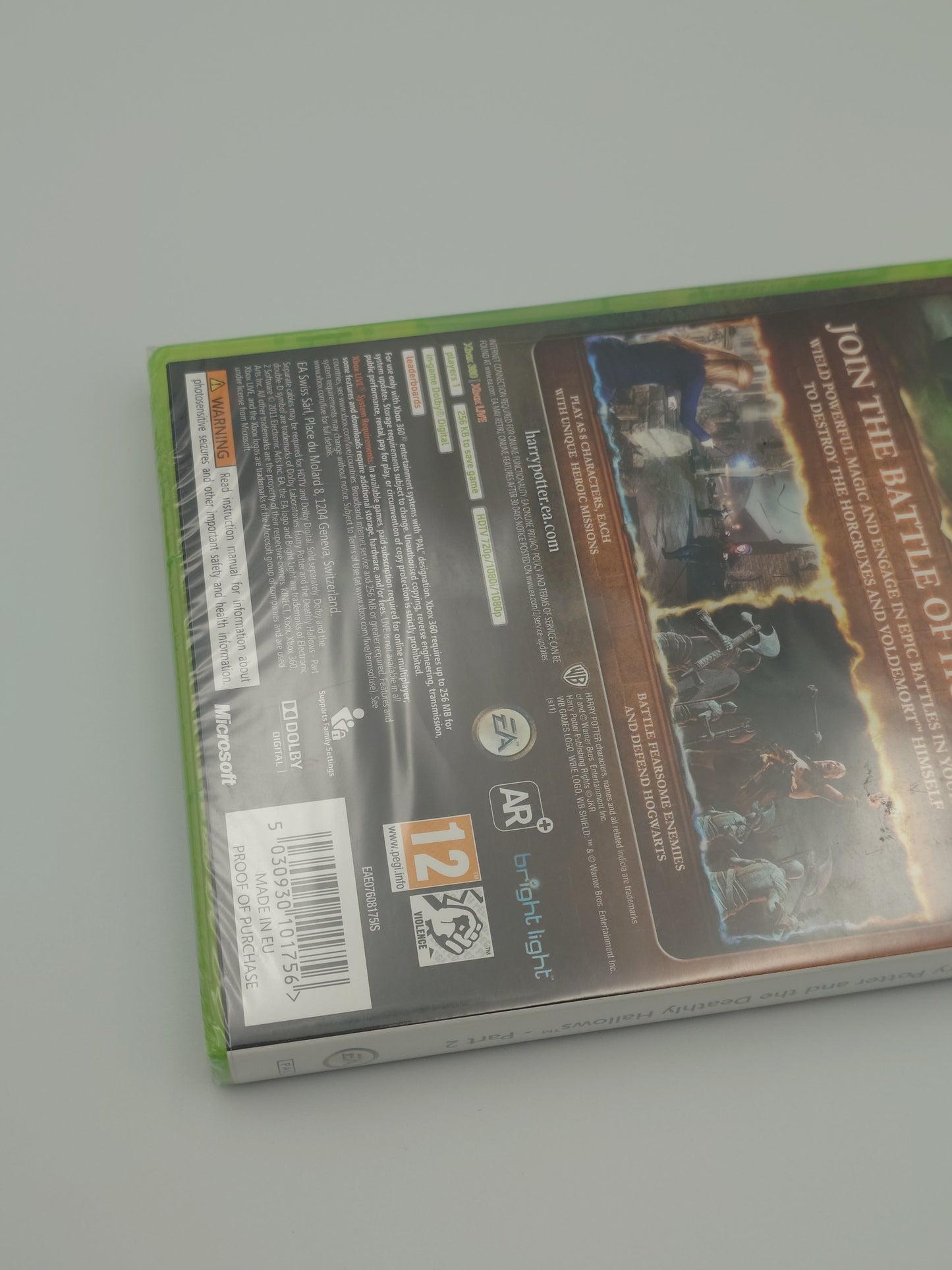 Harry Potter And The Deathly Hallows Part 2 (Xbox 360, PAL) – Factory Sealed