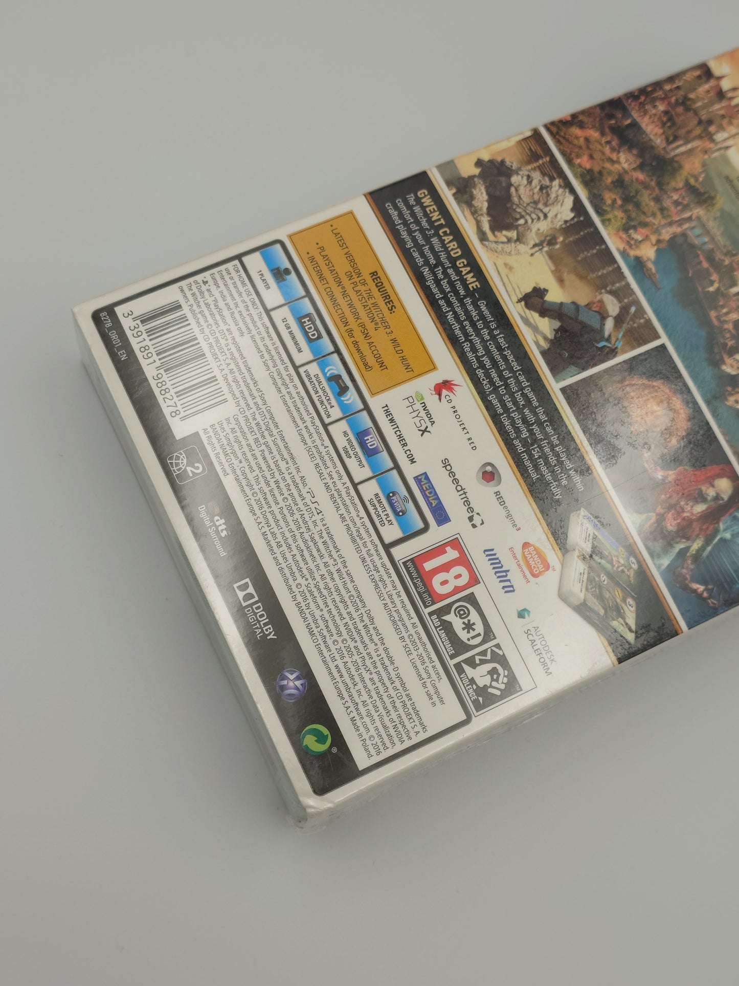 The Witcher 3: Wild Hunt  – Blood and Wine Expansion Set (PS4, UK PAL) – Factory Sealed