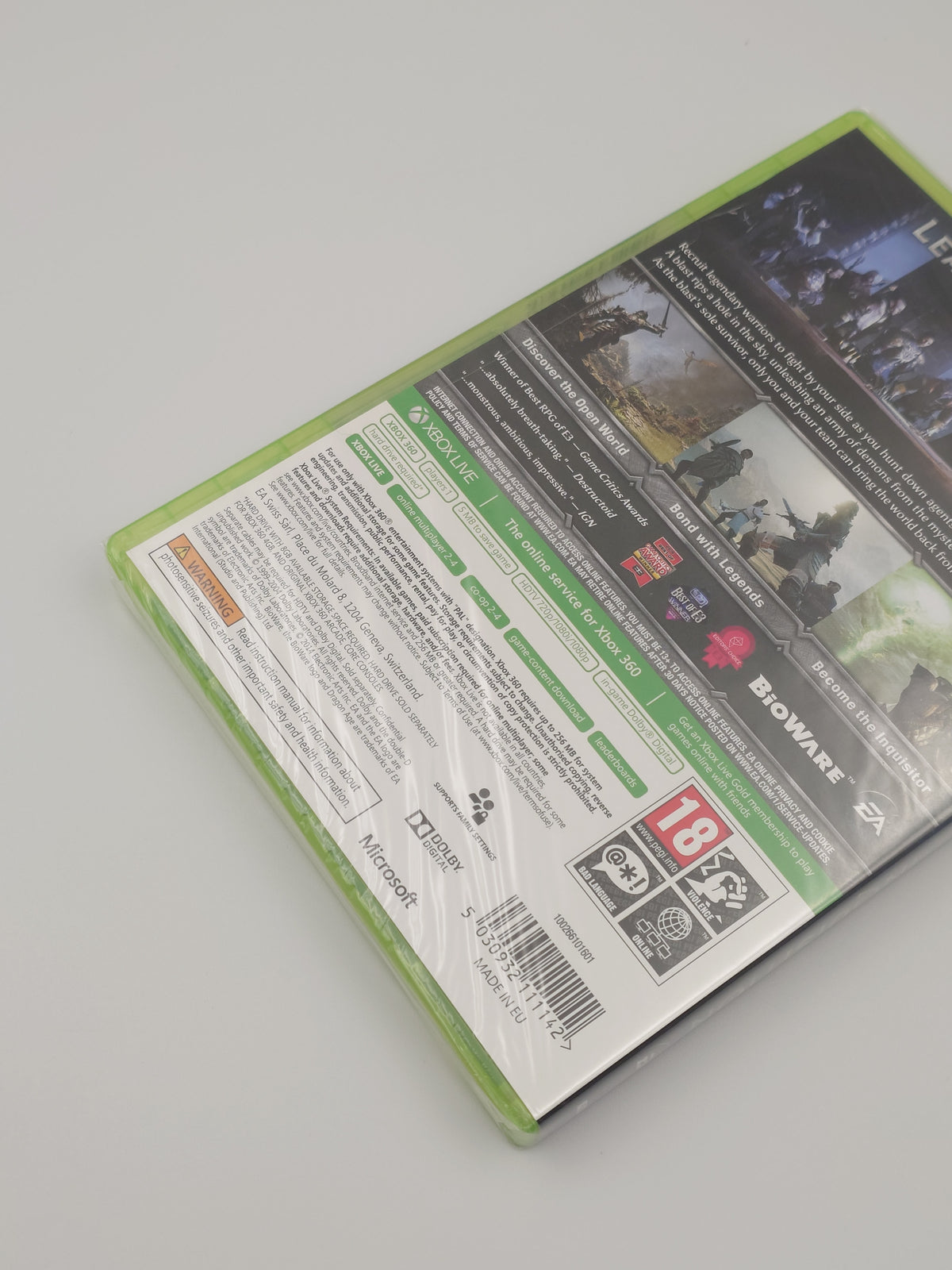 Dragon Age: Inquisition (Xbox 360, PAL) - Factory Sealed
