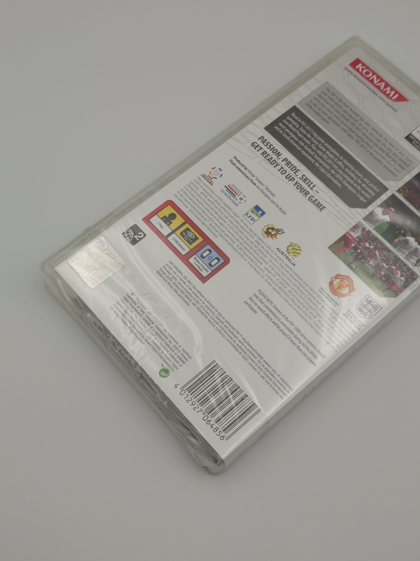Pro Evolution Soccer 2011 (PSP, UK PAL) – Factory Sealed