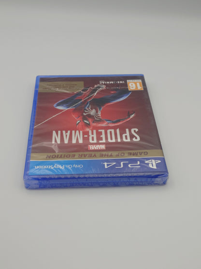 Spider-Man – Game of the Year Edition (PS4, UK PAL) – Factory Sealed