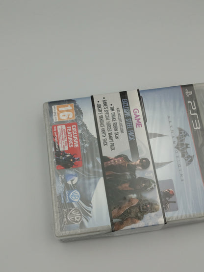 Batman: Arkham Origins – Game Exclusive Steel Pack (PS3, UK PAL) – Factory Sealed