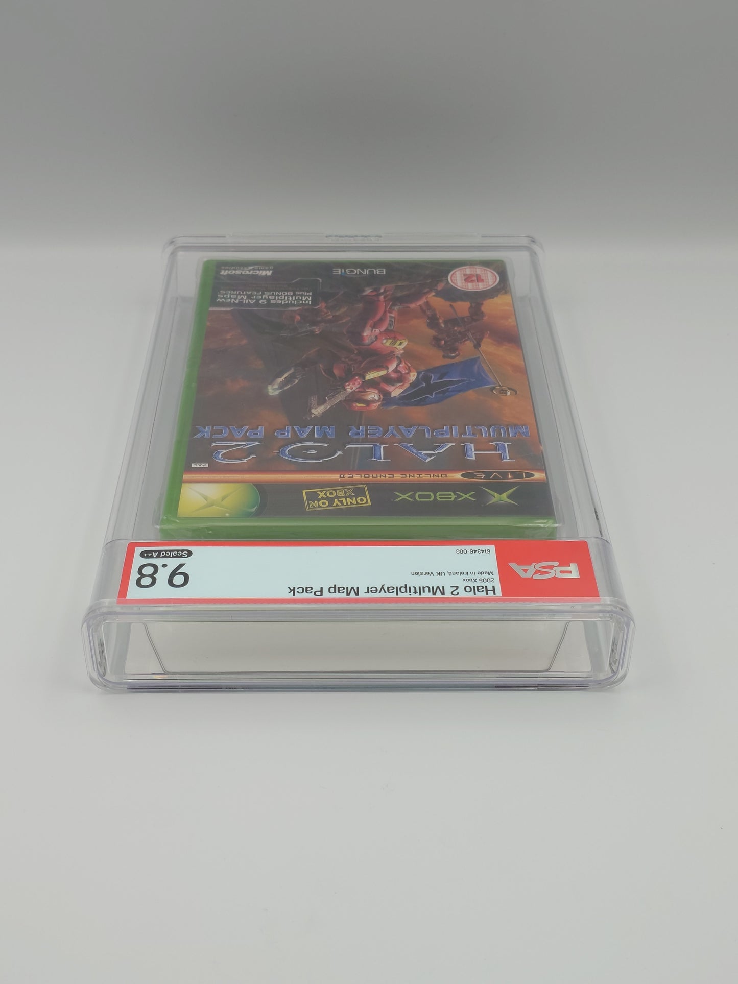 Halo 2 - Multiplayer Map Pack (Xbox, PAL, Factory Sealed) - PSA 9.8 A++