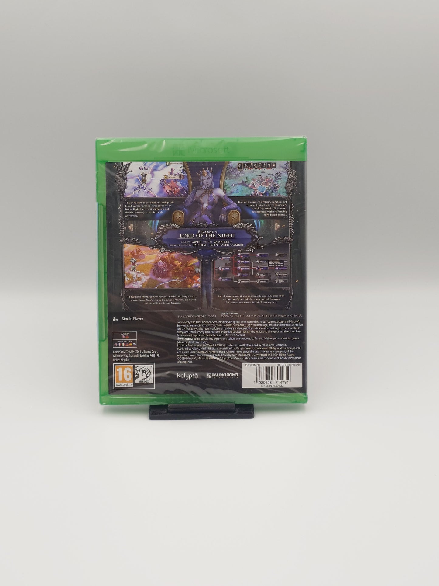 Immortal Realms: Vampire Wars  (Xbox One, PAL) – Factory Sealed