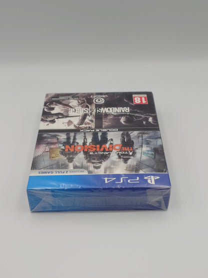 Tom Clancy's The Division & Rainbow Six Siege – Double Pack (PS4, UK PAL) – Factory Sealed