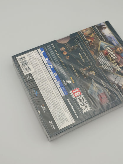 Assassin's Creed Odyssey – Omega Edition with Custom Acrylic Display Case (PS4, UK PAL) – Factory Sealed