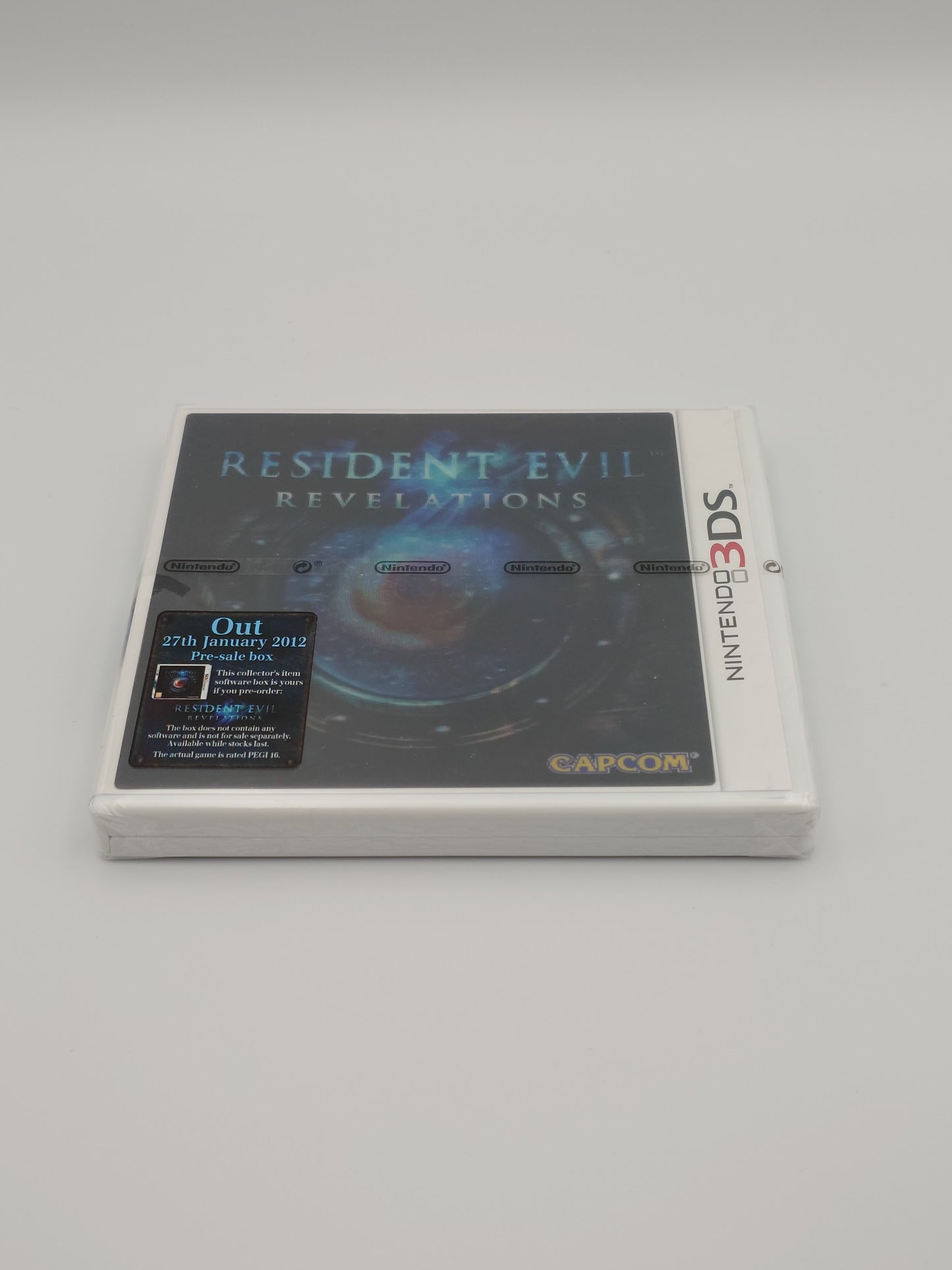Resident Evil: Revelations – Pre-sale Lenticular Box (Nintendo 3DS, UKV) – Factory Sealed