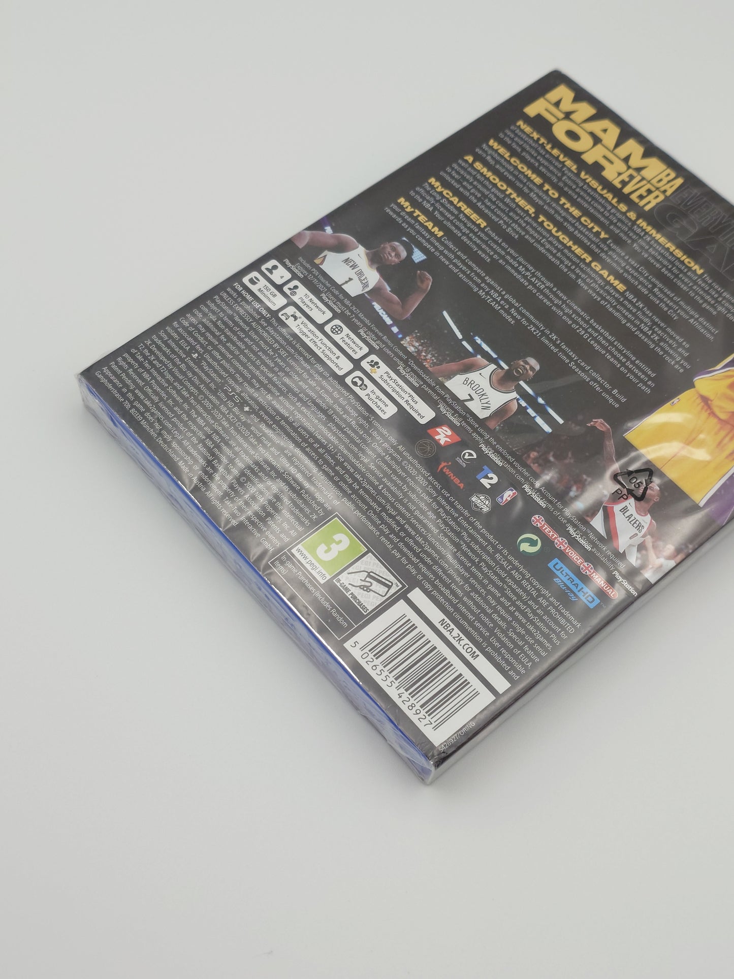 NBA 2K21 – Mamba Forever Edition (PS5, UK PAL) – Factory Sealed