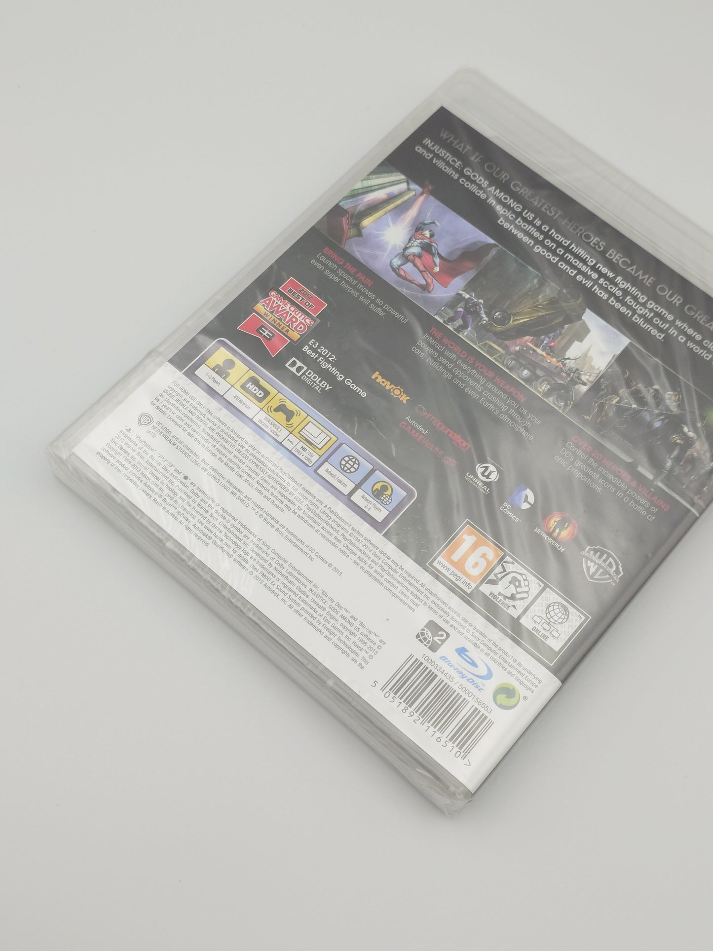 Injustice: Gods Among Us (PS3, UK PAL) – Factory Sealed
